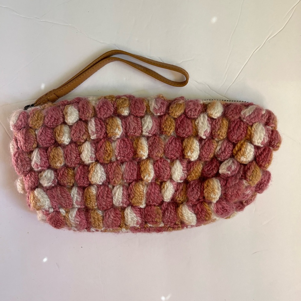 Fuzzy wristlet